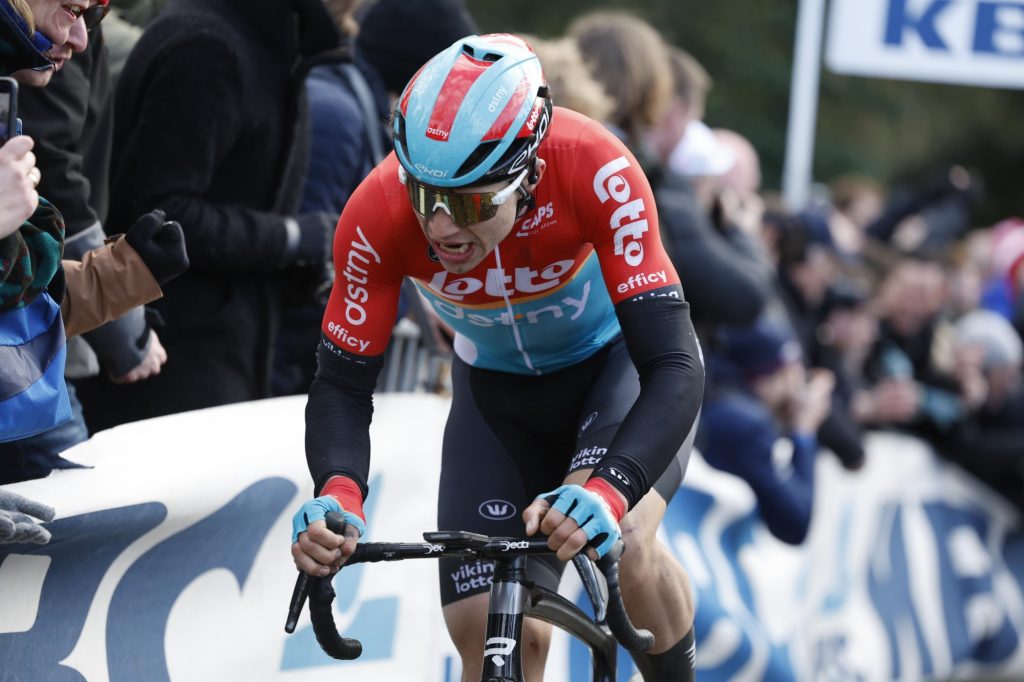 Arnaud De Lie a reconnu le parcours du Tour des Flandres