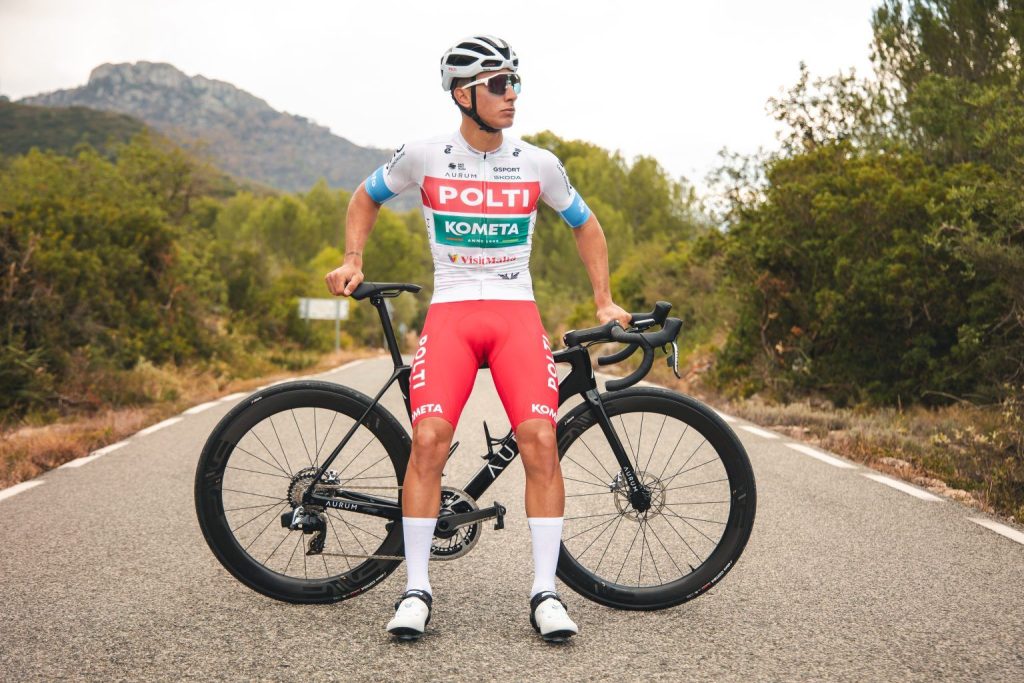 Maillot Cycliste Vintage Team Polti - Santini SMS - Années 1990 - Taille L