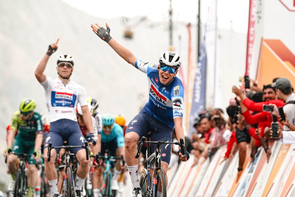 Paul Magnier victoire &eacute;tape 3 Tour d'Oman 2024