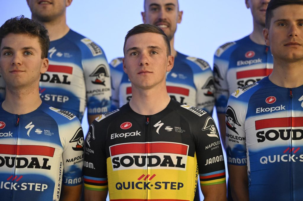 Remco Evenepoel en reprise sur la Figueira Champions Classic 2024