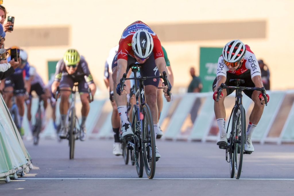 Tim Merlier d&rsquo;un rien face &agrave; Coquard sur la 4e &eacute;tape de l&rsquo;AlUla Tour 2024