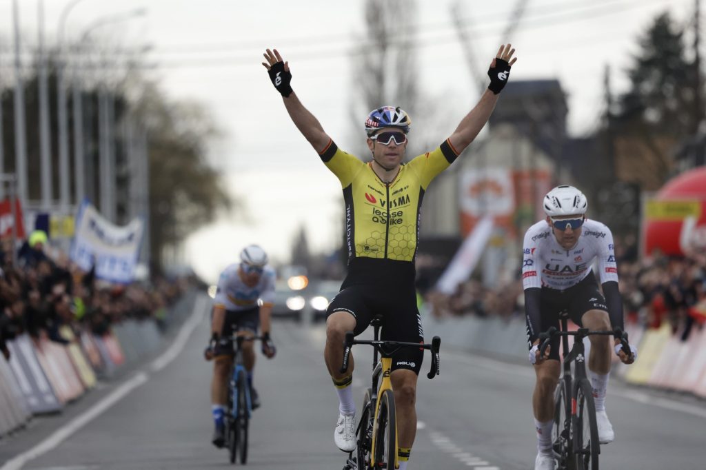 Wout van Aert conclut parfaitement sur Kuurne-Bruxelles-Kuurne 2024