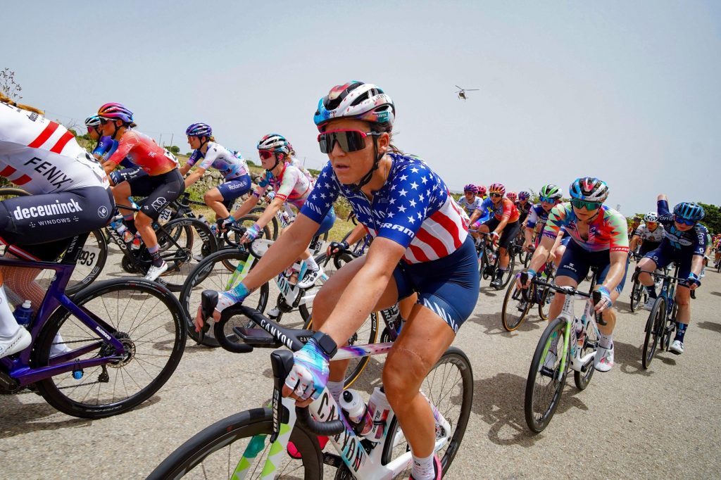 Chlo&eacute; Dygert fait sa rentr&eacute;e sur la Classic Brugge-De Panne