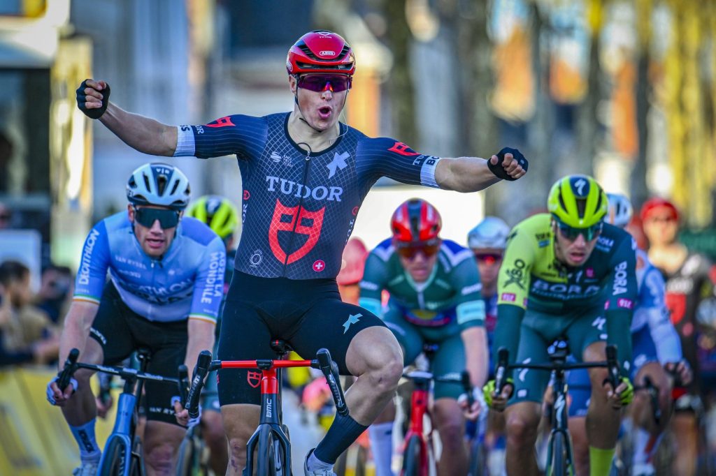 Arvid de Kleijn conclut sur la 2e &eacute;tape de Paris-Nice 2024