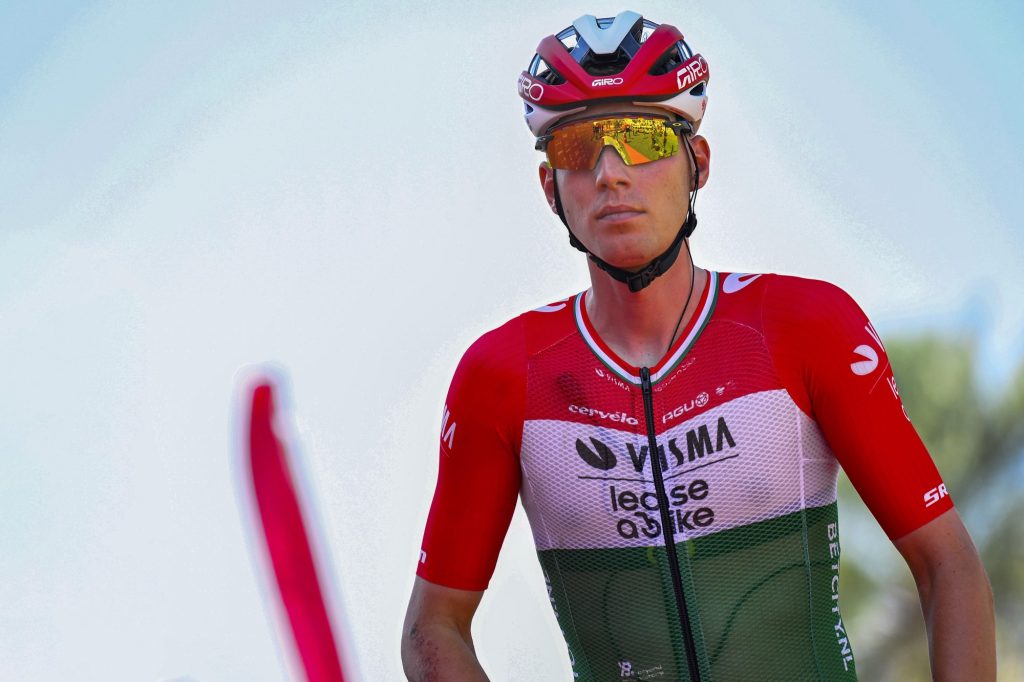Visma-Lease a Bike autour d&rsquo;Attila Valter sur les Strade Bianche 2024