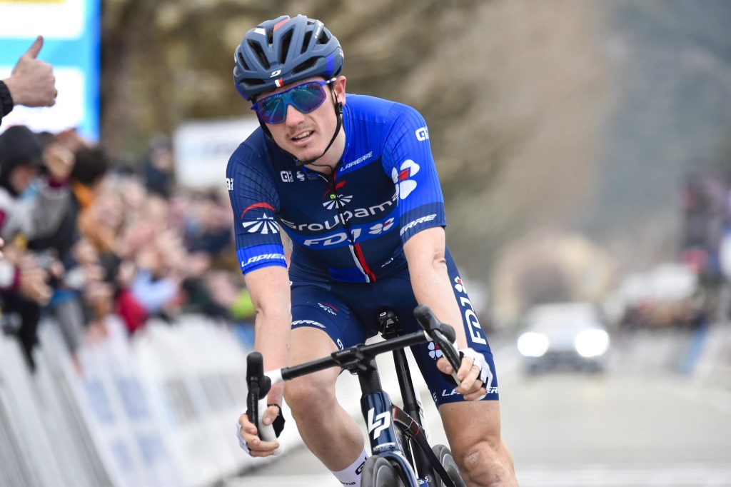 David Gaudu leader pour la Groupama-FDJ sur Paris-Nice 2024