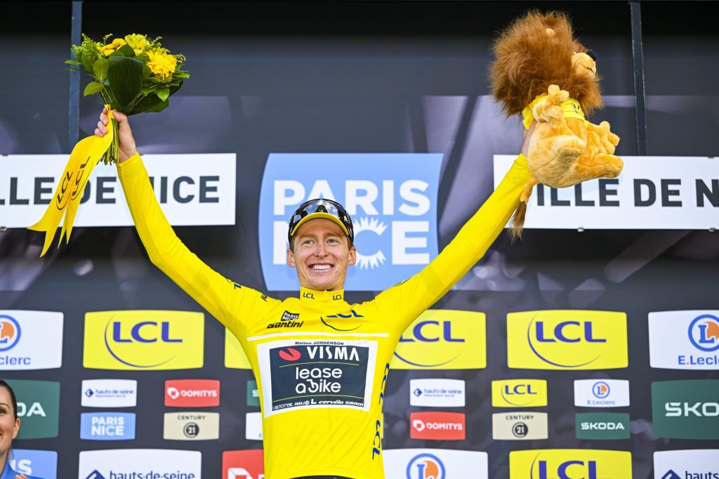 Matteo Jorgenson remporte le classement g&eacute;n&eacute;ral de Paris-Nice 2024