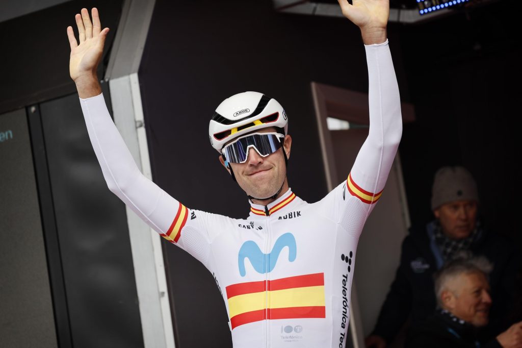 Movistar autour d&rsquo;Oier Lazkano sur le Tour des Flandres 2024