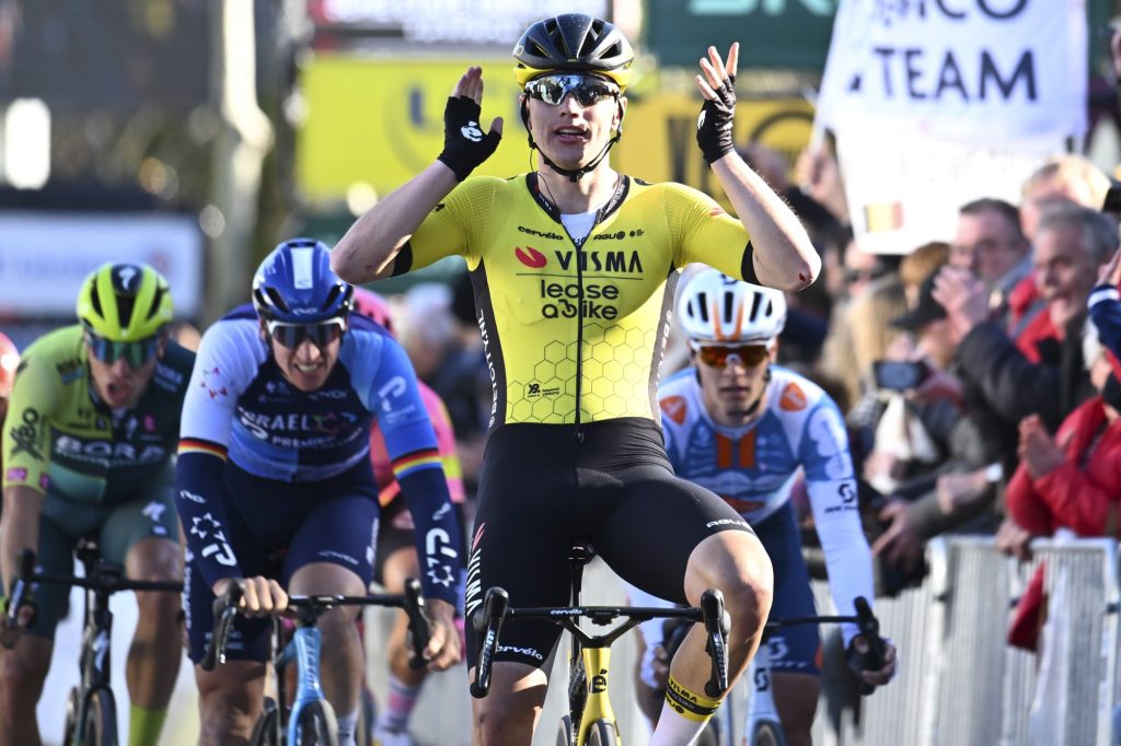 Olav Kooij double la mise sur la 5e &eacute;tape de Paris-Nice 2024