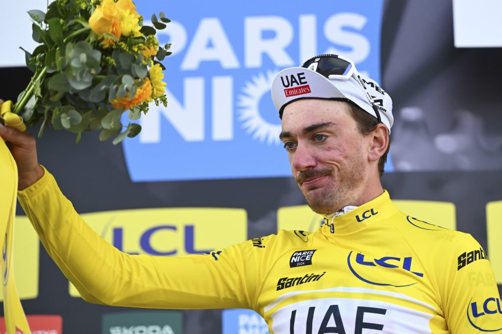 Le classement g&eacute;n&eacute;ral apr&egrave;s la 3e &eacute;tape de Paris-Nice 2024