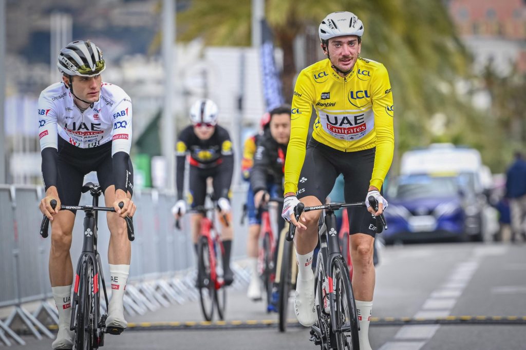 Le classement g&eacute;n&eacute;ral apr&egrave;s la 7e &eacute;tape de Paris-Nice 2024