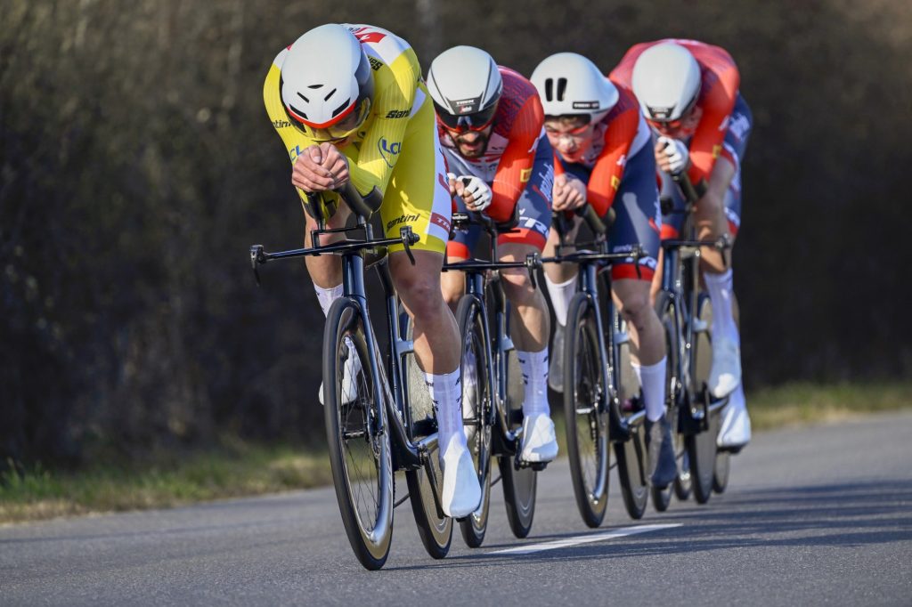Le contre-la-montre par &eacute;quipe de Paris-Nice 2024 avec un r&egrave;glement particulier