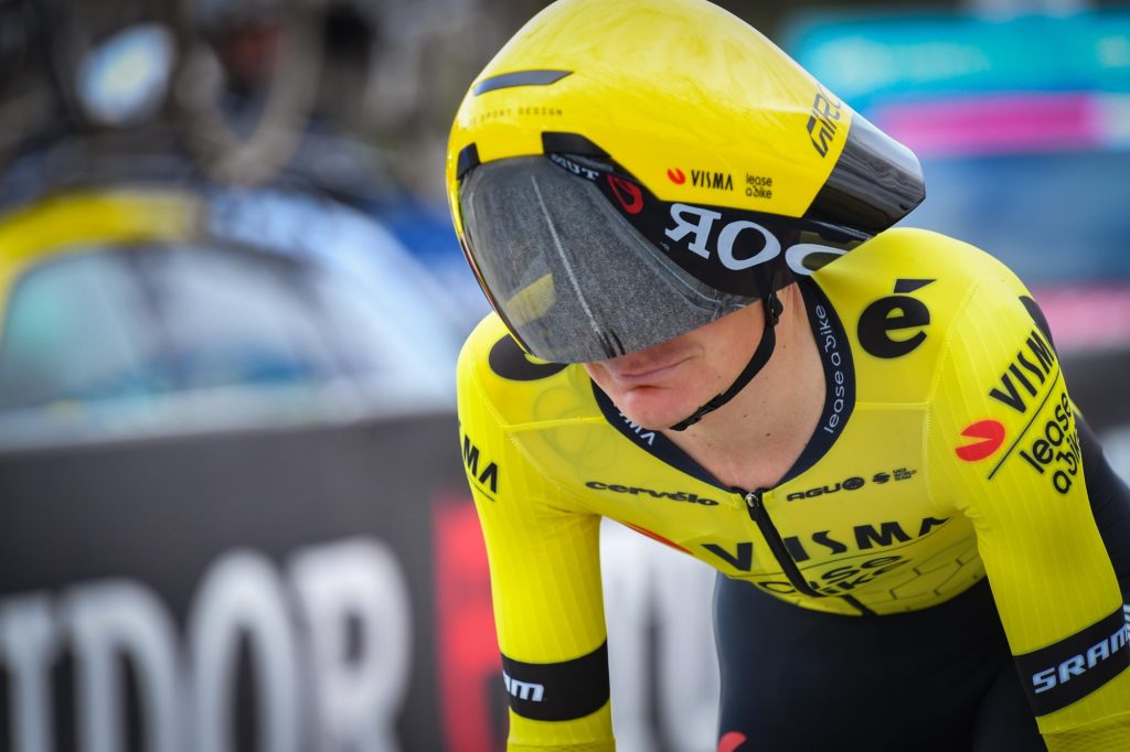 Visma-Lease a Bike r&eacute;pond &agrave; l&rsquo;UCI au sujet de ses nouveaux casques