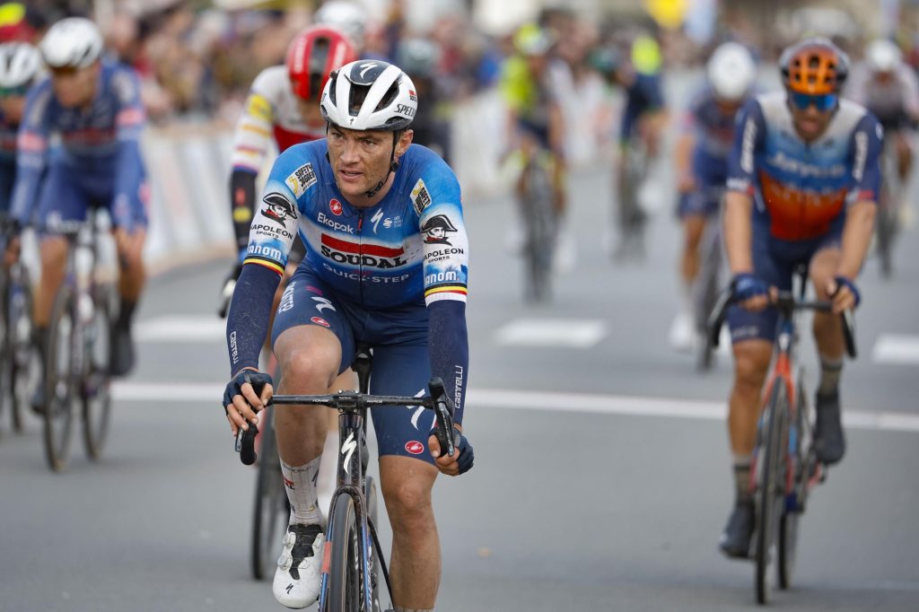 Le mauvais geste d&rsquo;Yves Lampaert lors de la Bredene Koksijde Classic 2024
