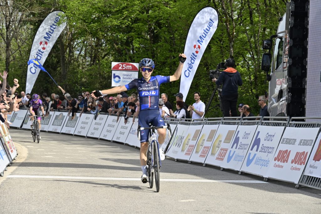 Lenny Martinez au sommet sur la Classic Grand Besan&ccedil;on Doubs 2024