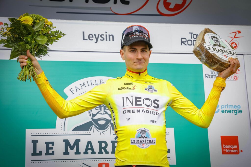 Le classement g&eacute;n&eacute;ral apr&egrave;s la 4e &eacute;tape du Tour de Romandie 2024