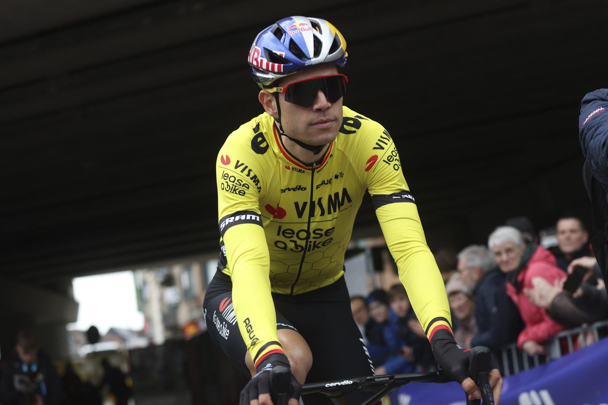 Poster Wout Van Aert – Affiche Cyclisme Vintage – Déco Fan – Icône Cycliste
