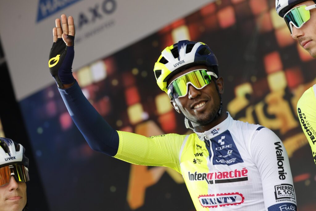 Biniam Girmay de retour apr&egrave;s son abandon sur le Giro 2024
