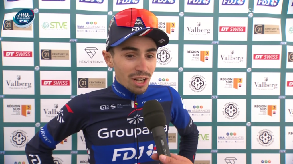 Lenny Martinez : &laquo;&nbsp;Je me suis fait un peu mal&nbsp;&raquo;