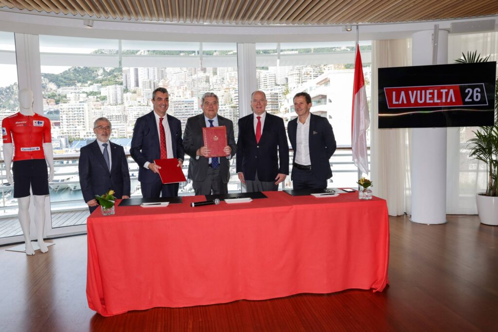 Le Tour d&rsquo;Espagne 2026 partira depuis la Principaut&eacute; de Monaco