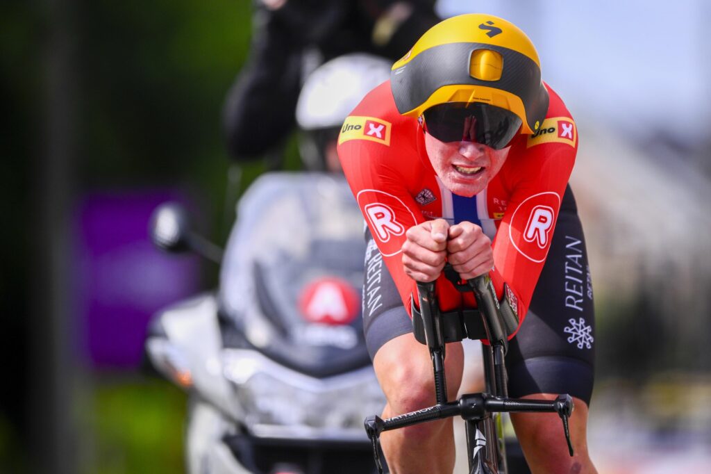 S&oslash;ren W&aelig;renskjold sacr&eacute; champion de Norv&egrave;ge du contre-la-montre 2024