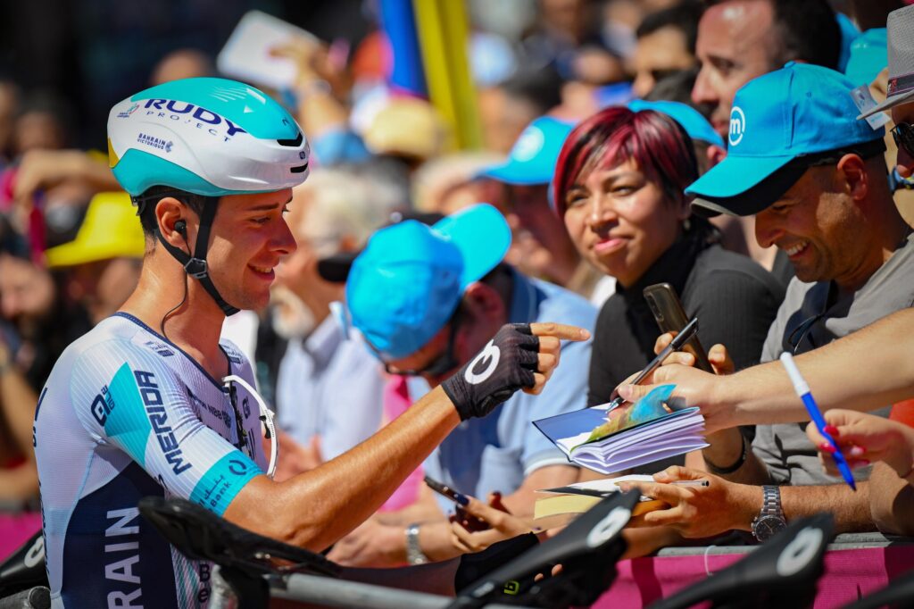 Fatigu&eacute; apr&egrave;s le Giro, Antonio Tiberi jette l&rsquo;&eacute;ponge sur le Crit&eacute;rium du Dauphin&eacute;