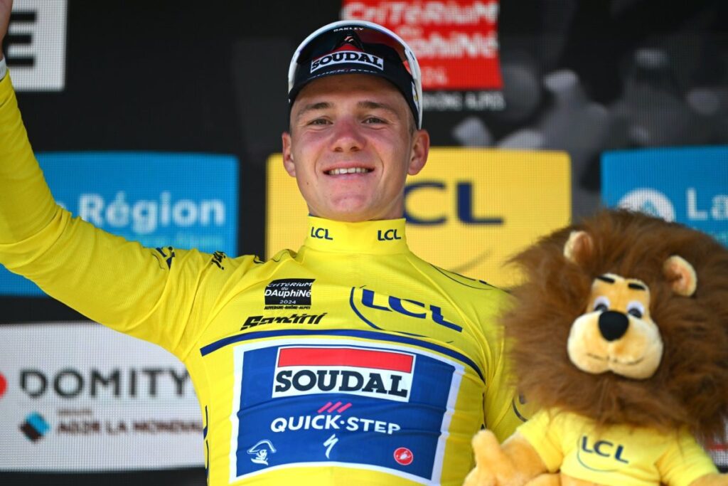 Les &eacute;carts au classement g&eacute;n&eacute;ral du Crit&eacute;rium du Dauphin&eacute; apr&egrave;s le chrono