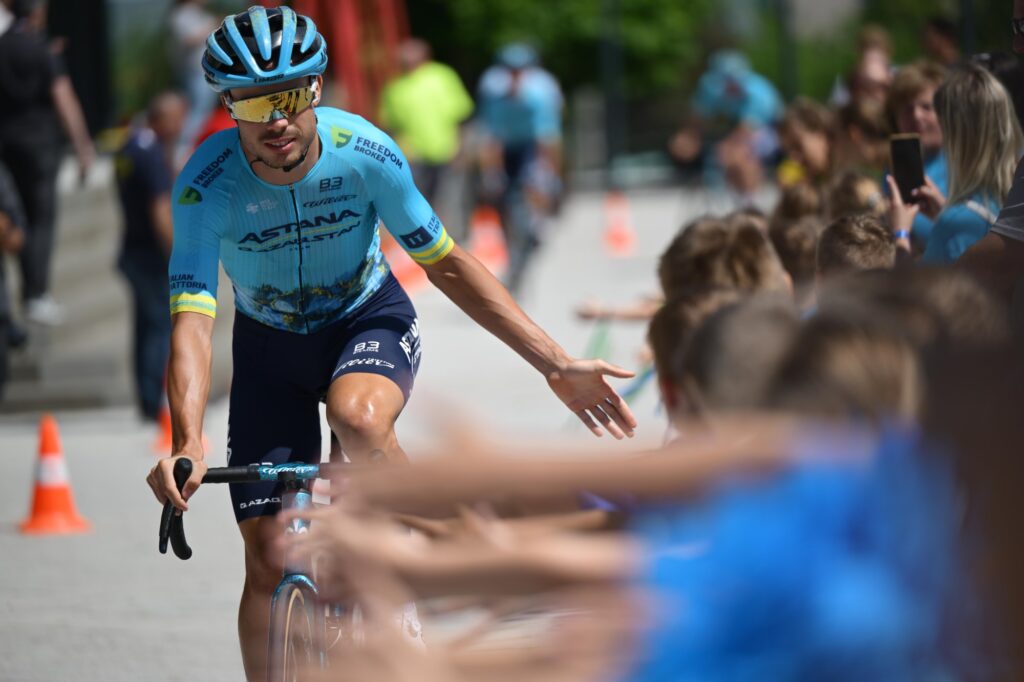 Michele Gazzoli, premier abandon du Tour de France 2024