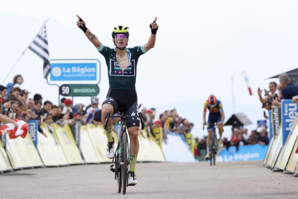 Primoz Roglic fait coup double au Collet d&rsquo;Allevard sur le Crit&eacute;rium du Dauphin&eacute; 2024