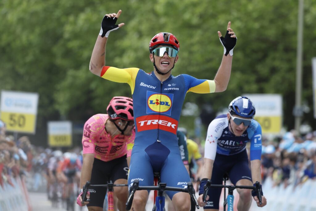 Thibau Nys en costaud sur la 3e &eacute;tape du Tour de Suisse 2024