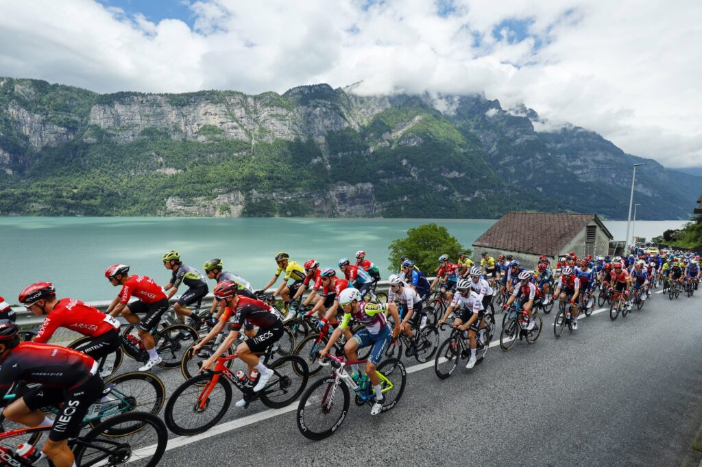 La pr&eacute;sentation de la 3e &eacute;tape du Tour de Suisse 2024
