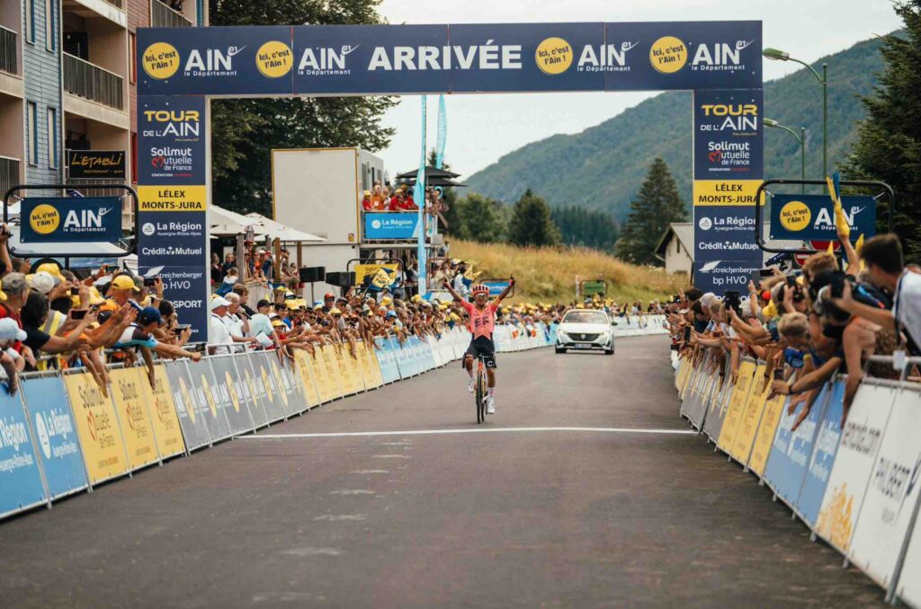 Jefferson Alexander Cepeda s&rsquo;impose en solitaire sur la 2e &eacute;tape du Tour de l&rsquo;Ain 2024