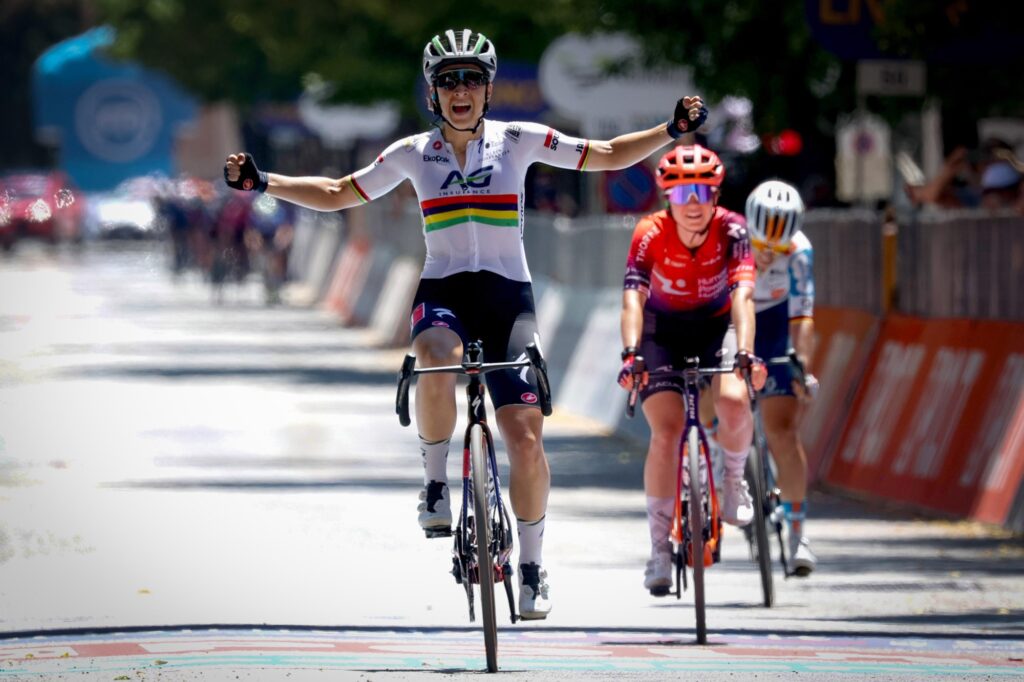 Kimberley (Le Court)&nbsp;Pienaar s&rsquo;impose sur la 8e &eacute;tape du Giro d&rsquo;Italia Women 2024