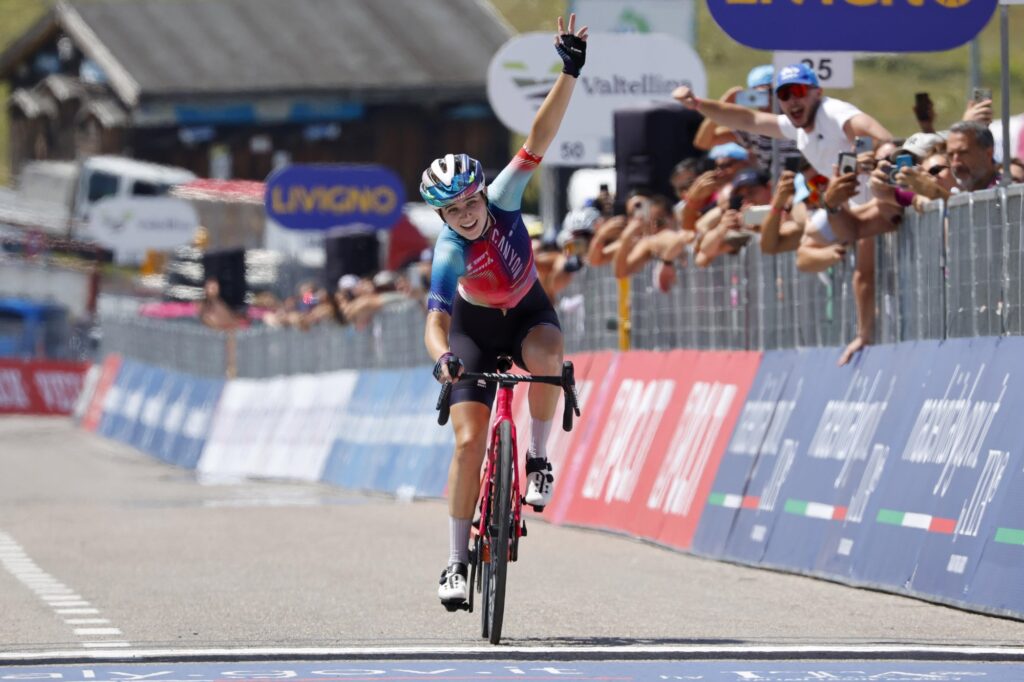 Neve Bradbury s&rsquo;impose sur la 7e &eacute;tape du Giro d&rsquo;Italia Women 2024