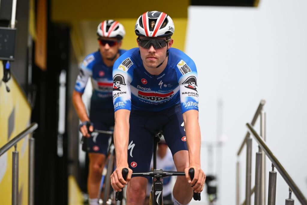 Casper Pedersen se fracture la clavicule sur le Tour de France 2024