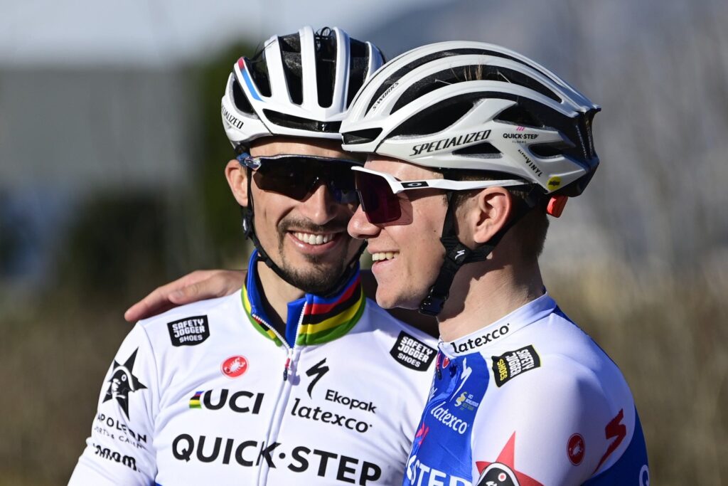 Alaphilippe et Evenepoel pour emmener Soudal Quick-Step sur le Tour de Grande-Bretagne 2024