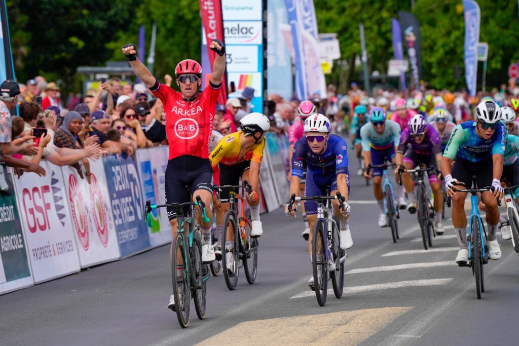 Arnaud D&eacute;mare renoue avec la victoire sur la 4e &eacute;tape du Tour Poitou-Charentes 2024, Waerenskjold sacr&eacute;