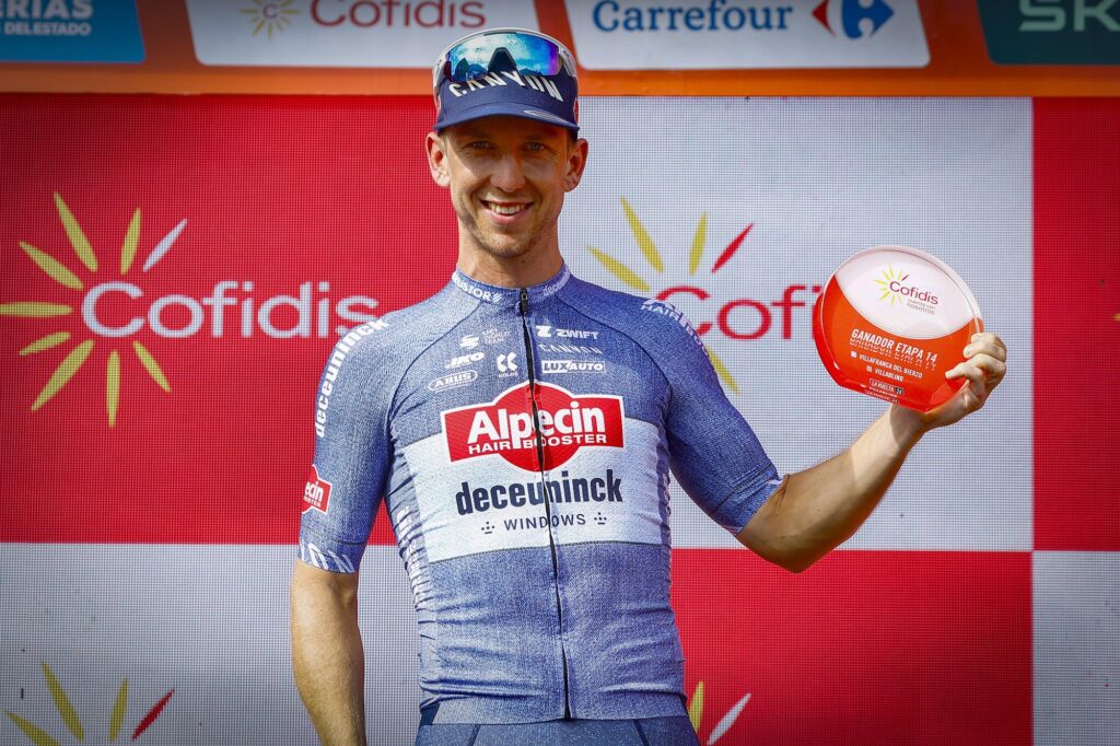 Kaden Groves : &laquo;&nbsp;J&rsquo;adore courir sur la Vuelta&nbsp;&raquo;