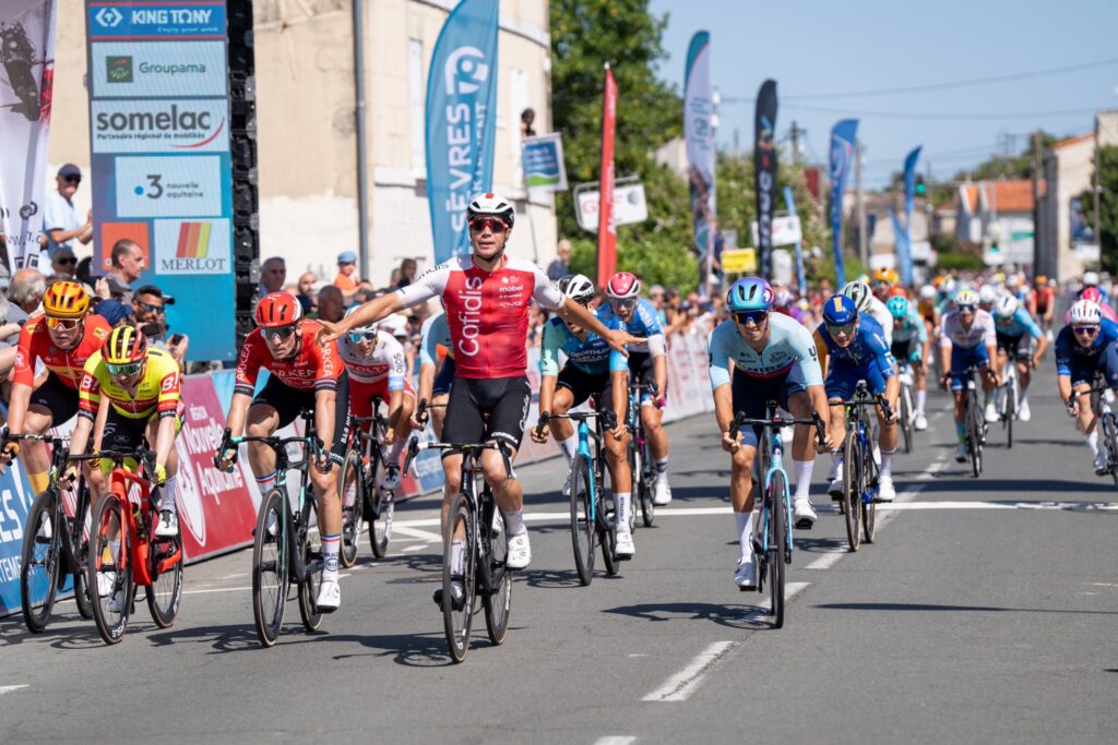 Milan Fretin s&rsquo;impose sur la 2e &eacute;tape du Tour Poitou-Charentes 2024