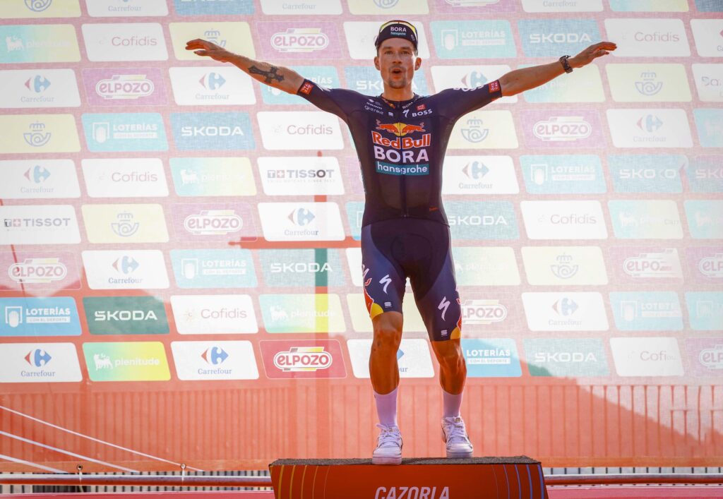 Primoz Roglic : &laquo;&nbsp;C&rsquo;est bien de creuser l&rsquo;&eacute;cart sur Ben O&rsquo;Connor&nbsp;&raquo;