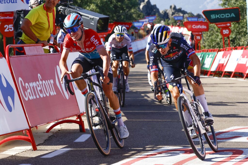 Les &eacute;carts au classement g&eacute;n&eacute;ral de La Vuelta 2024 apr&egrave;s la 1&egrave;re &eacute;tape de montagne