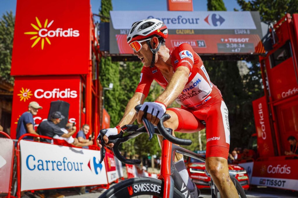 Le classement g&eacute;n&eacute;ral au terme de la 8e &eacute;tape de La Vuelta 2024