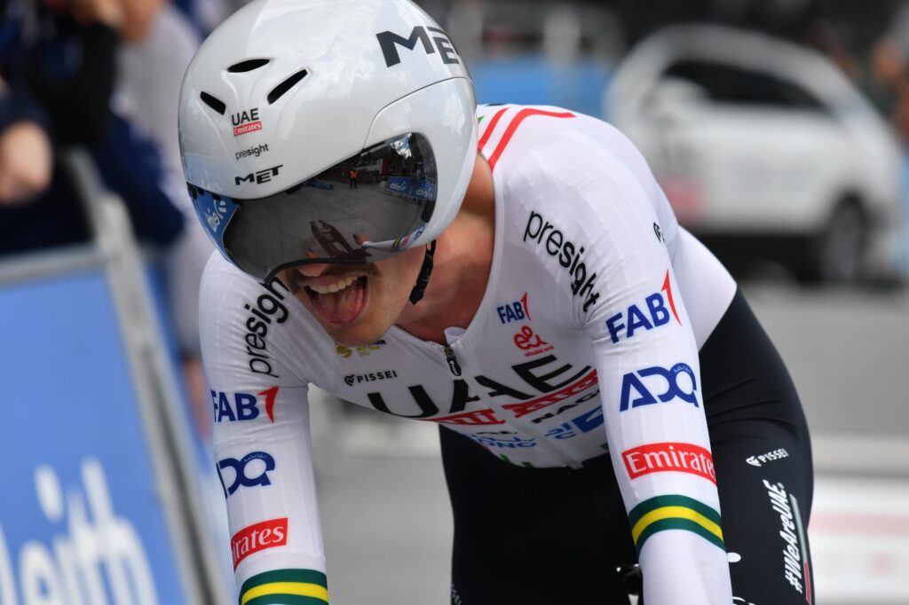 Jay Vine remporte le chrono de la 4e &eacute;tape du Tour de Burgos 2024