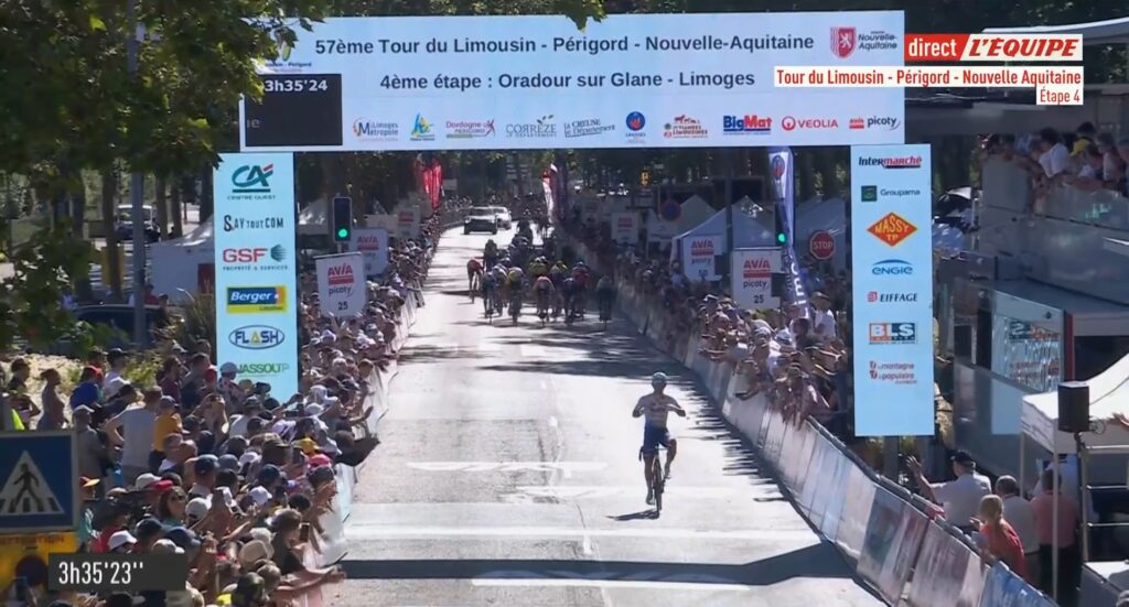 La der&rsquo; pour Burgaudeau, Baudin sacr&eacute; au g&eacute;n&eacute;ral du Tour du Limousin 2024