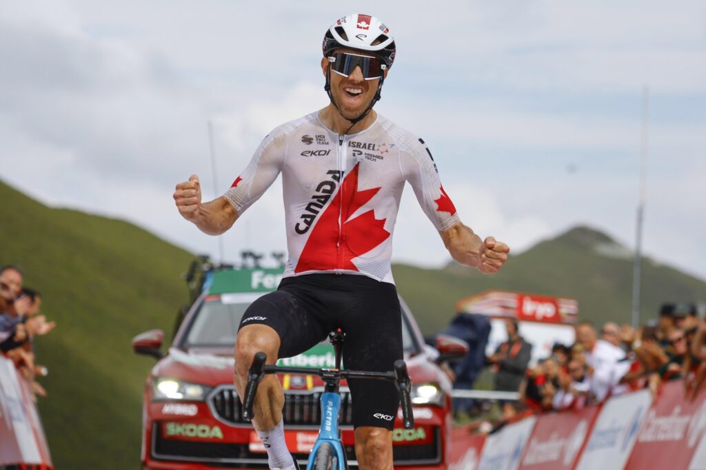 Michael Woods au sommet sur la 13e &eacute;tape de La Vuelta 2024