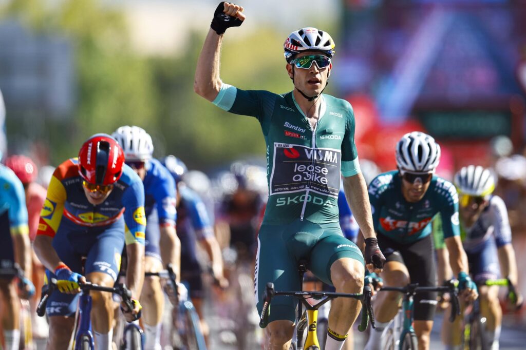 Wout van Aert s&rsquo;adjuge la 7e &eacute;tape de La Vuelta 2024