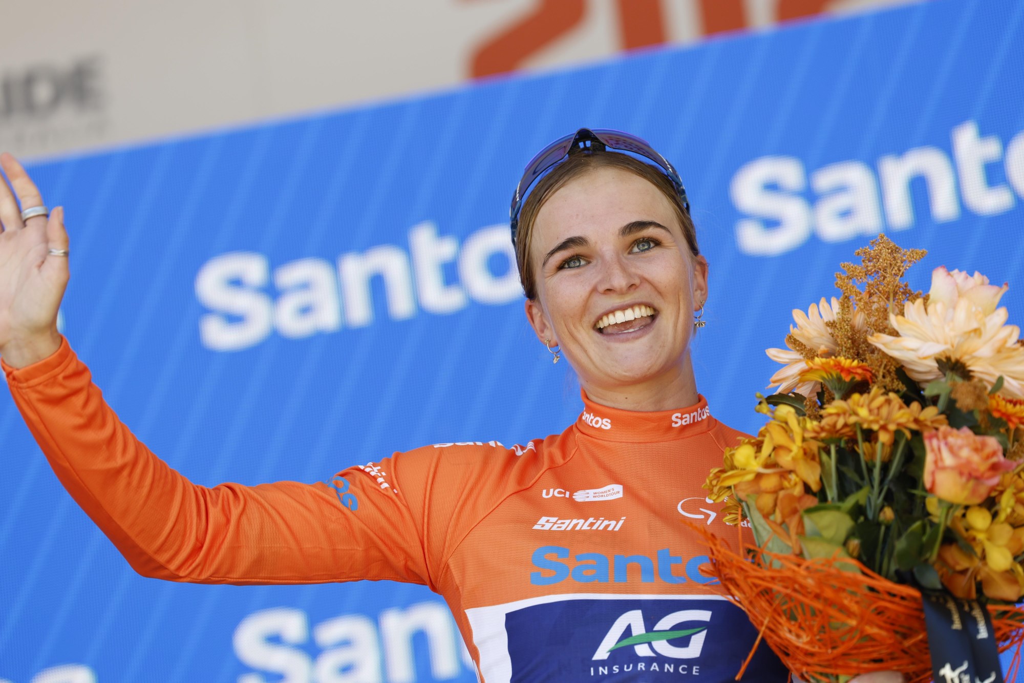 FDJ-Suez : la cycliste Ally Wollaston remporte la première étape du