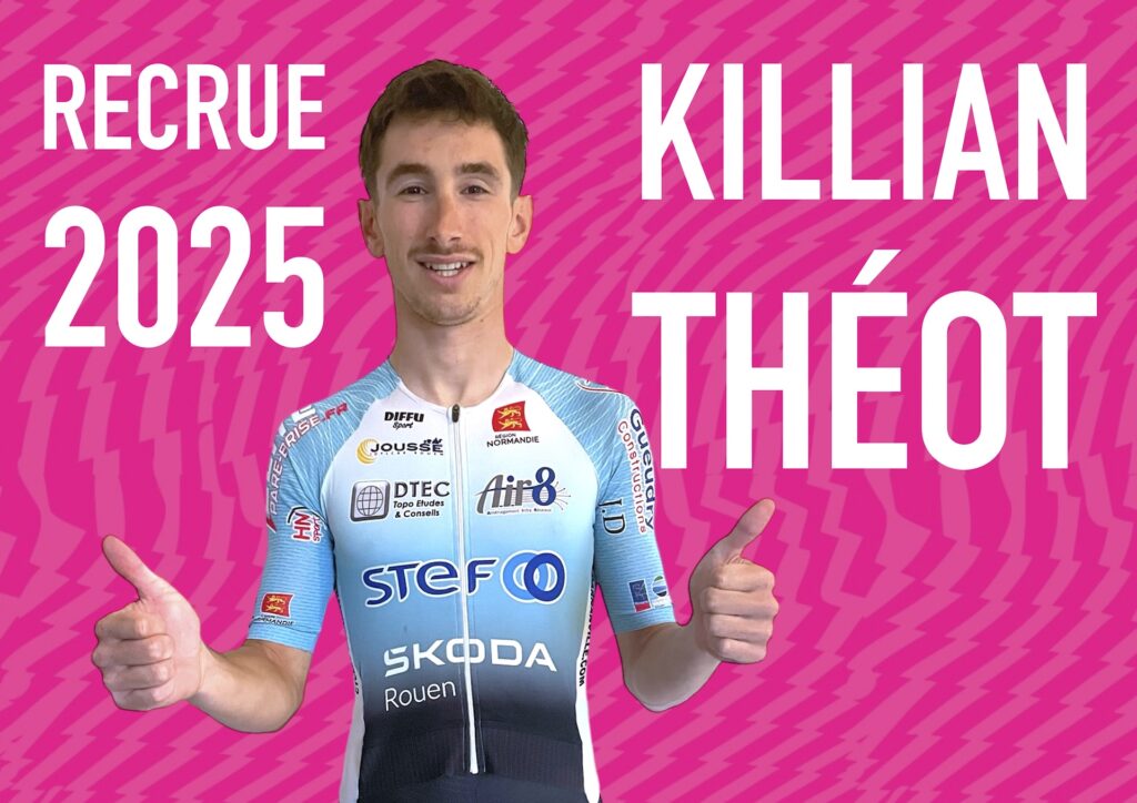 Killian Th&eacute;ot chez Van Rysel-Roubaix en 2025