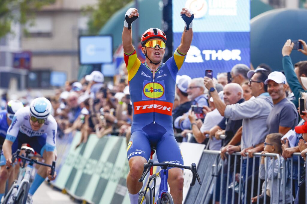 Mads Pedersen le plus rapide sur la 2e &eacute;tape Tour de Luxembourg 2024