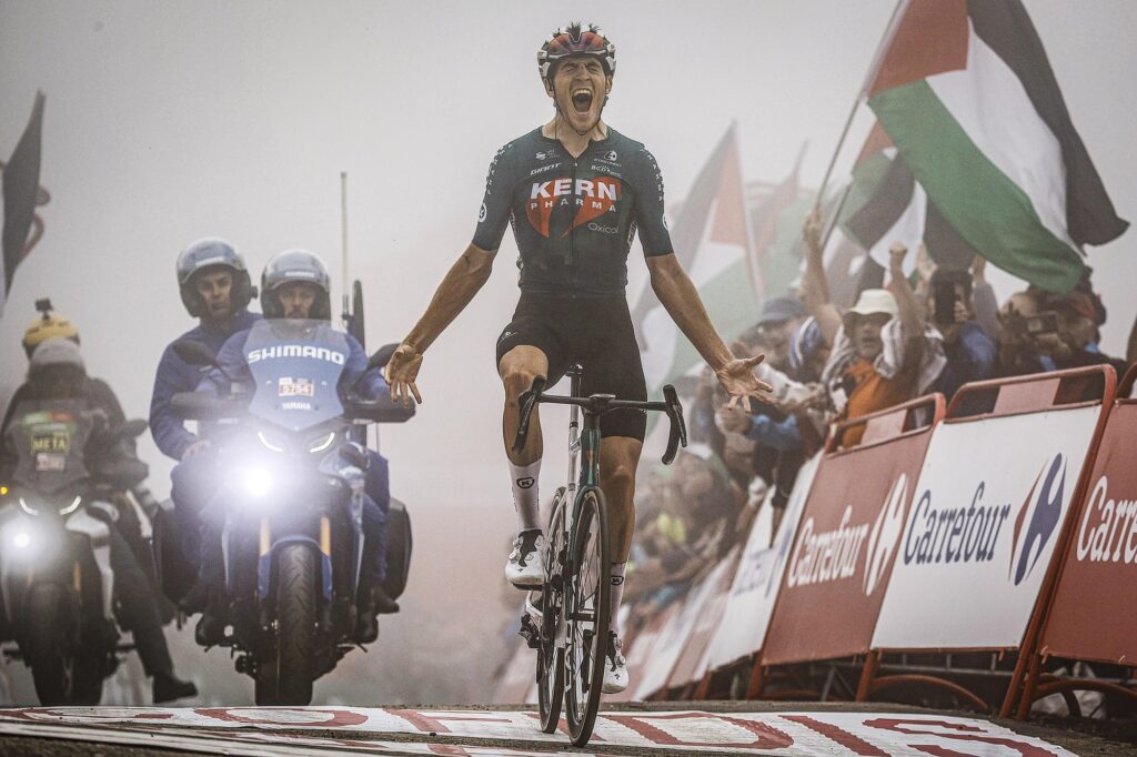 Pablo Castrillo magistral sur la 15e &eacute;tape de La Vuelta 2024